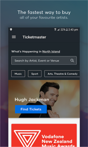 Ticketmaster购票