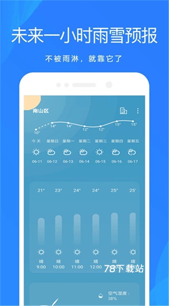 时时天气预报